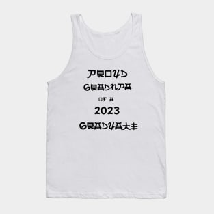 Proud Grandpa Of A 2023 Graduate Tank Top